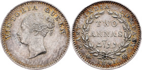 British India, 2 Annas 1841, Bombay