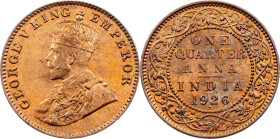British India, 1/4 Anna 1926, Bombay