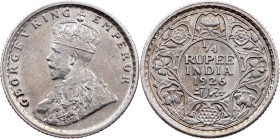 British India, 1/4 Rupee 1926, Calcutta