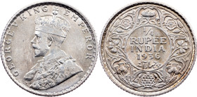 British India, 1/4 Rupee 1936, Bombay