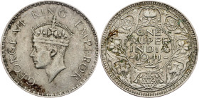 British India, 1 Rupee 1941, Bombay