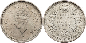 British India, 1 Rupee 1942, Bombay