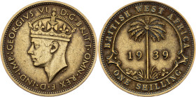 British West Africa, 1 Shilling 1939, London