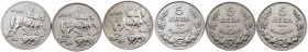 Bulgaria, 5 Leva 1930