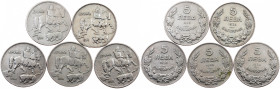 Bulgaria, 5 Leva 1930