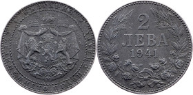 Bulgaria, 2 Leva 1941, Berlin