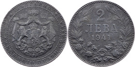 Bulgaria, 2 Leva 1941, Berlin