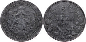 Bulgaria, 2 Leva 1941, Berlin