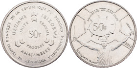 Burundi, 50 Francs 2011