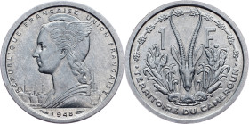 Cameroun, 1 Franc 1948, Paris