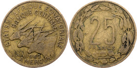 Cameroun, 25 Francs 1962, Paris