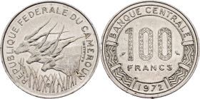 Cameroun, 100 Francs 1972, Paris