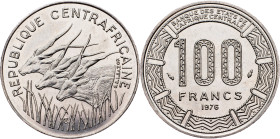 Central African Republic, 100 Francs 1976
