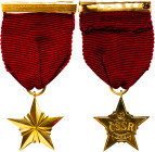 Czechoslovakia, Gold Star of the Hero of Socialist Labour 1989, #302