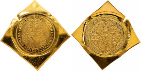 Johann Ehrenreich Sprinzenstein, Gold Klippe 1705 (1979), Restrike from original Dies