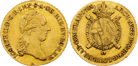 Austrian Netherlands, Joseph II, 1/2 Souverain d'or 1788, A, Vienna