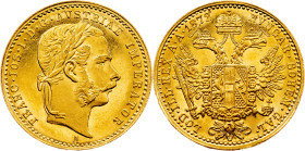 Franz Joseph I, 1 Dukat 1872, A, Vienna