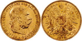 Franz Joseph I, 10 Kronen 1896, Vienna