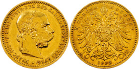 Franz Joseph I, 10 Kronen 1905, Vienna