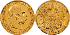 Franz Joseph I, 10 Kronen 1905, Vienna