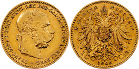 Franz Joseph I, 10 Kronen 1906, Vienna