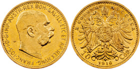 Franz Joseph I, 10 Kronen 1910, Vienna