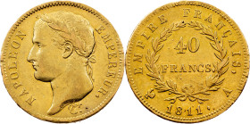 Napoleon I, 40 Francs 1811, A