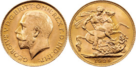 George V, 1 Sovereign 1925