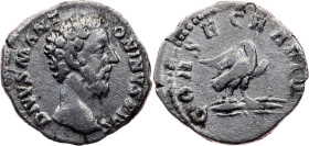 Divus Marcus Aurelius, Denarius 180, Rome