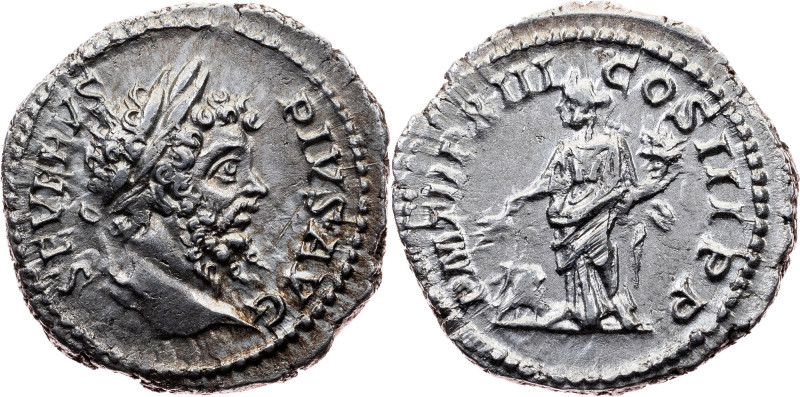 Septimius Severus, Denarius 193-211, Rome Septimius Severus, Denarius 193-211, R...