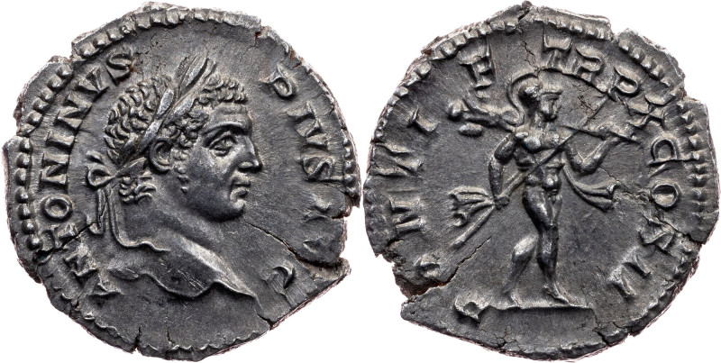 Caracalla, Denarius 198-217, Rome Caracalla, Denarius 198-217, Rome, 2,891 g, Si...