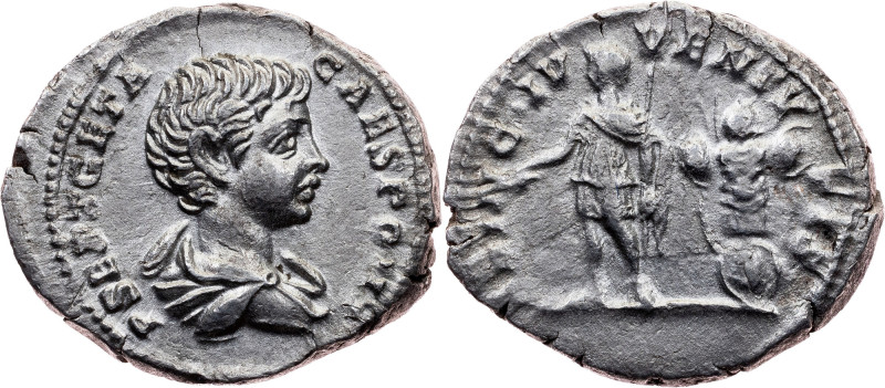 Geta, Denarius 209-212, Rome Geta, Denarius 209-212, Rome, 2,85 g, Silver, RSC 1...