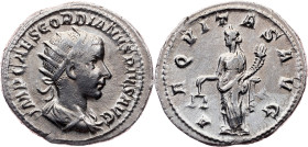 Gordianus III, Denarius 238-244, Rome