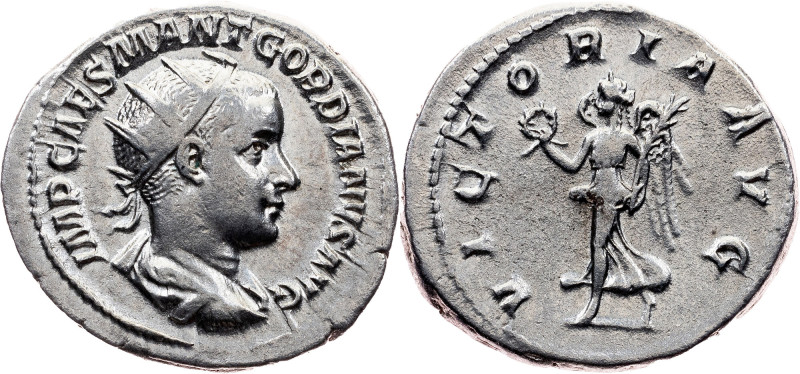 Gordianus III, Antoninian 238-244, Rome Gordianus III, Antoninian 238–244, Rome,...