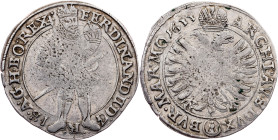 Ferdinand II, 1/4 Thaler 1633, Prague