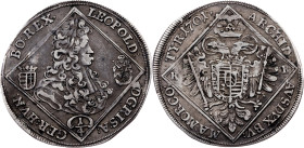 Leopold I, 1/4 Thaler 1701, KB
