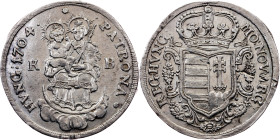 Franz II Rákóczi, 1/2 Thaler 1704, KB, Kremnitz