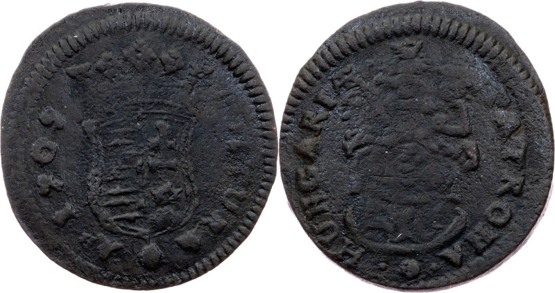 Franz II Rákóczi, Poltura 1705 Franz II Rákóczi, Poltura 1705, 2,76 g, corrosion...