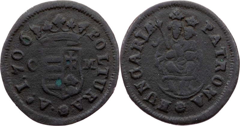 Franz II Rákóczi, Poltura 1706, CM, Kaschau Franz II Rákóczi, Poltura 1706, CM, ...