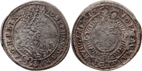 Joseph I, 3 Kreuzer 1710, CH, Pressburg