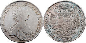 Maria Theresia, 1 Thaler 1757, Prague