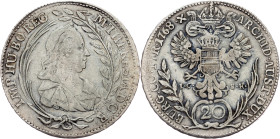 Maria Theresia, 20 Kreuzer 1768, IC-SK