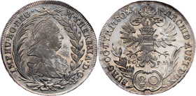 Maria Theresia, 20 Kreuzer 1780, I.C.-F.A., Vienna