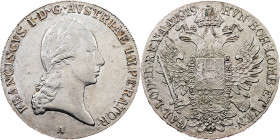 Franz I (II), 1 Thaler 1819, A, Vienna
