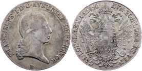 Franz I (II), 1 Thaler 1821, B