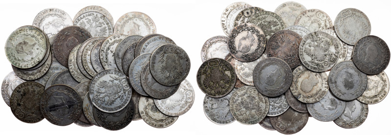 Franz I (II), 20 Kreuzer Lot Franz I (II), 20 Kreuzer Lot, Silver, 1823 A (4x), ...
