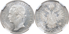 Franz Joseph I, 20 Kreuzer 1852, A