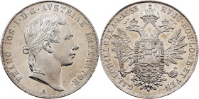 Franz Joseph I, 1 Thaler 1853, A, Vienna