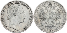 Franz Joseph I, 1 Gulden 1860, A