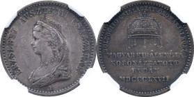 Franz Joseph I, Jeton 1867, A